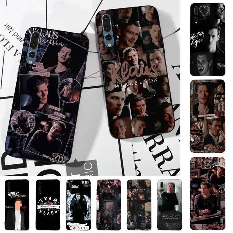 

TOPLBPCS Klaus Mikaelson The Vampire Diaries Phone Case for Huawei P30 40 20 10 8 9 lite pro plus Psmart2019