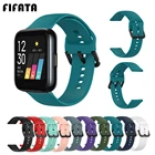 Ремешок для смарт-часов FIFATA, силиконовый спортивный браслет для Realme, 20 мм