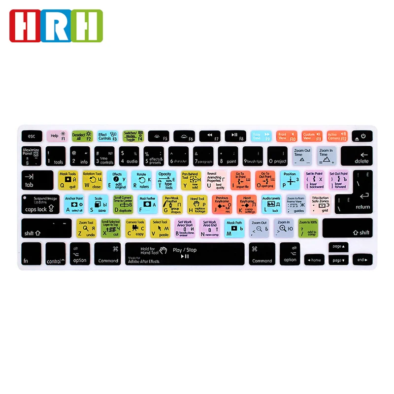 HRH водонепроницаемый после эффектов русские ярлыки функциональная клавиатура