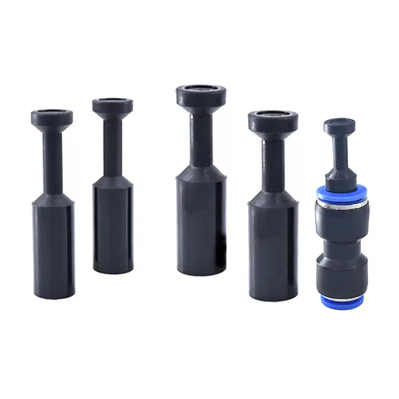 

5pcs/Lot Pneumatic Plastic Nylon Fittings Air Hose Push-in Connector Blanking Tube End Cup Plug pp4 6mm 8mm 10mm 12mm 14mm 16mm
