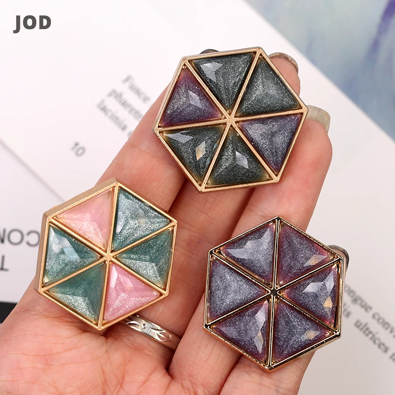 3 шт. 35 мм золотые металлические большие пуговицы для одежды костюм рукоделие