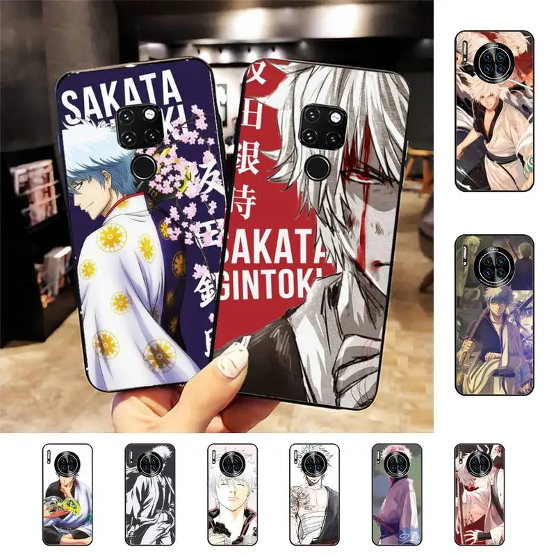 

Cute Japan Anime GINTAMA Phone Case For Huawei Nova 3I 3E mate20lite 20Pro 10lite Luxury funda case