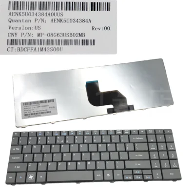 

A c e r Aspi re 5516 5241 5334 5517 5532 5534 5541 keyboard US original