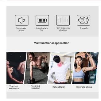 issue Massage Gun Muscle Stimulator Pain Relief after Training Exercise Body Relaxation Slimming Shaping Party suppl | Дом и сад