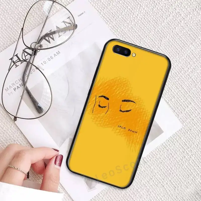 

Retro Art line pair Phone Case For OPPO R9 R11 R15 R17 RENO Realme S PLUS Normal 2z 3 5 C2 pro