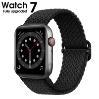 w37pro nylon band smartwatch men women smart watch 2021 wireless charger bluetooth call custom dial better than for apple watch