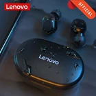 Беспроводные Bluetooth-наушники Lenovo XT91, игровая гарнитура с ИИ-управлением, стереонаушники с микрофоном и шумоподавлением, TWS-наушники