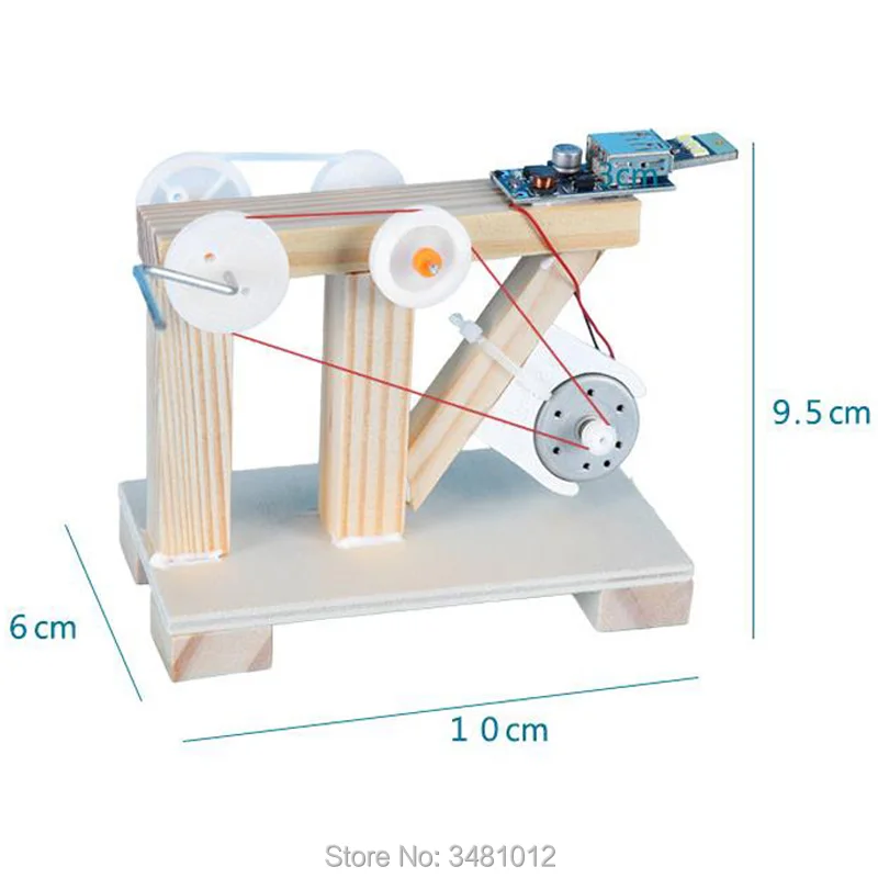 Электрический генератор сделай сам набор для научных экспериментов
