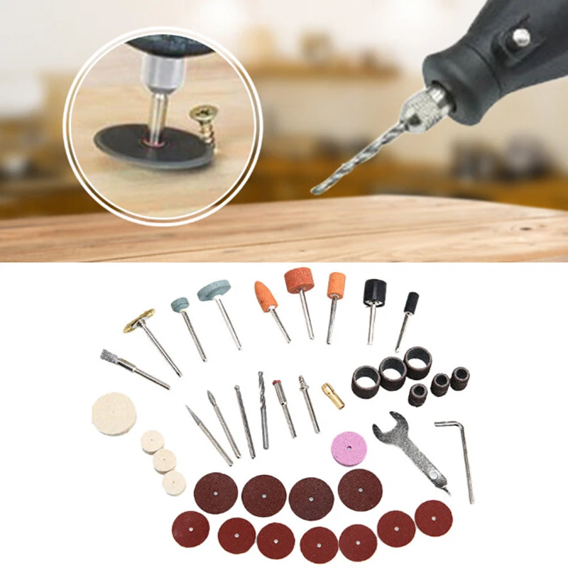 

Drill Rotary Tool Accessories Grinder Cutting Sanding De-burring Grinding