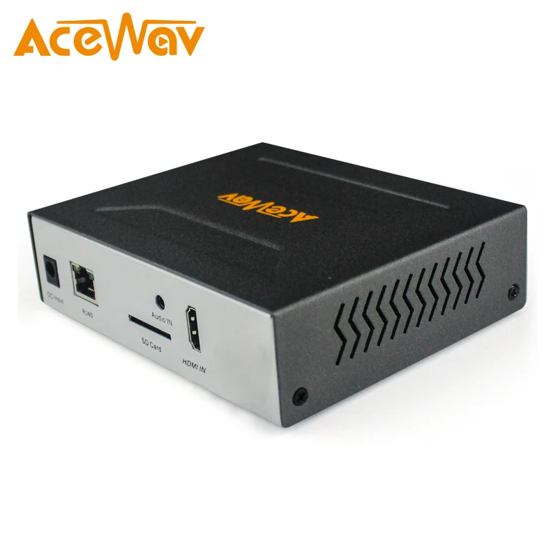 H.265 HEVC HDMI видео потоковая трансляция в прямом эфире энкодер поддерживает UDP HLS RTSP