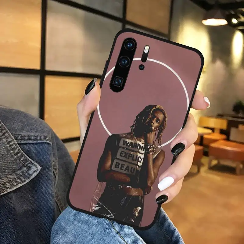 

Young Thug Rapper Phone Case black For Huawei honor Mate mate P 10 9X 10i 20 30 40 y7 lite pro p smart 2019