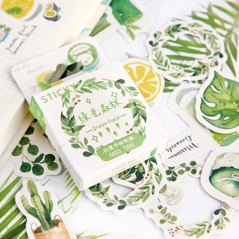 Креативные милые наклейки из мультфильмов бумажная наклейка для творчества