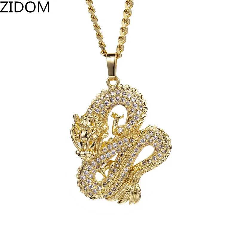 Мужское колье в стиле хип хоп|Ожерелья с подвеской| |