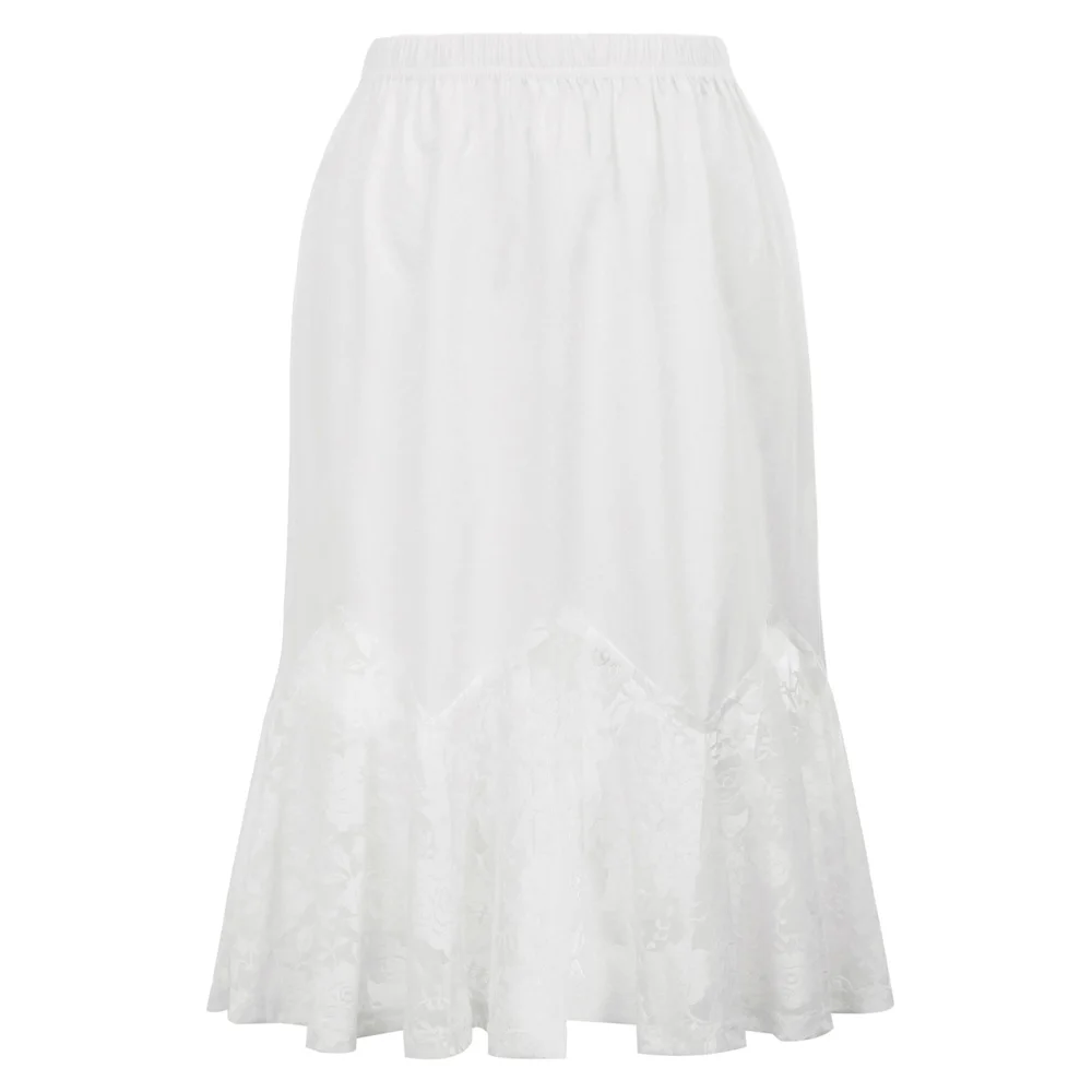 Летние женские юбки Талия скользящая половина юбка расширитель эластичный пояс