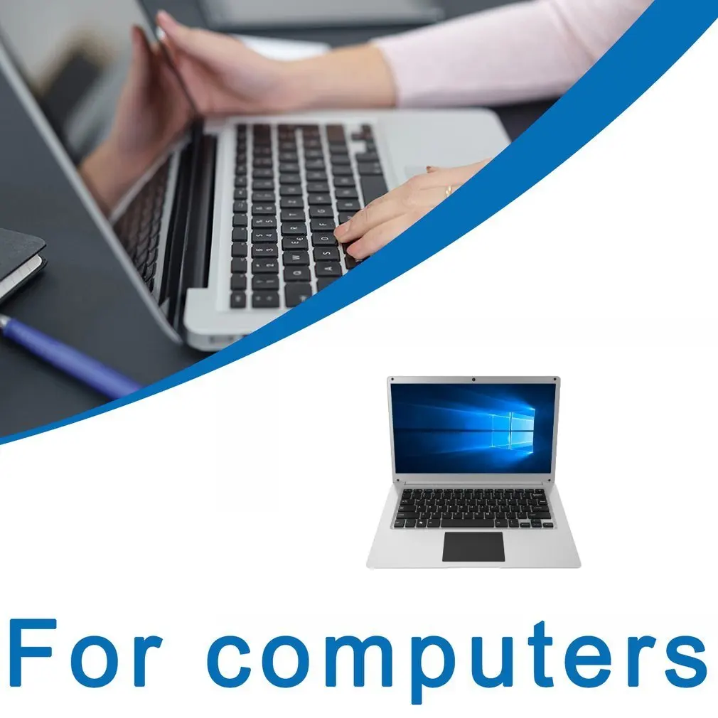 

14.1 Inch 4GB RAM 64GB ROM Apollo Lake N3350 CPU Notebook windows10 Laptop Student Netbook with line WIFI For Student