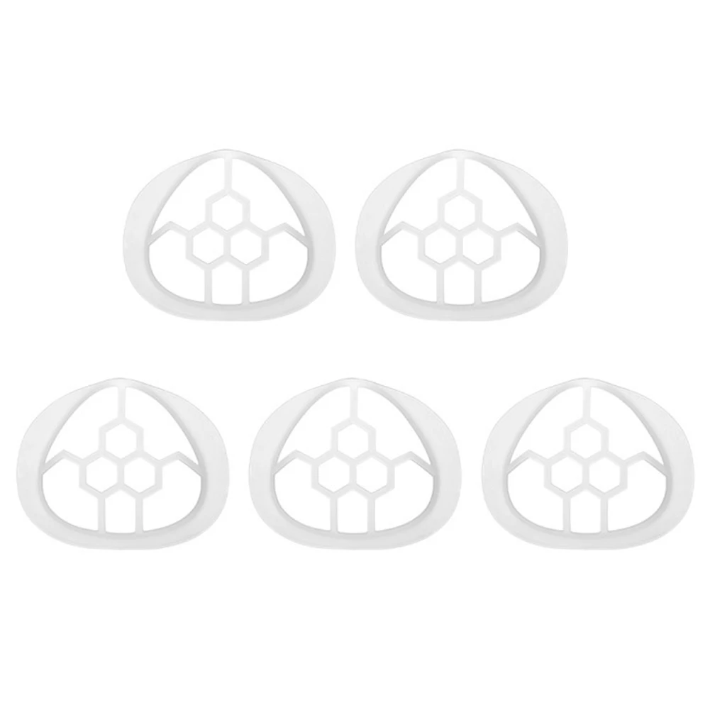 

N 5 PCS Breathing 3D Bracket for Comfortable Wearing Inner Support Frame Keep Fabric off Mouth Reusable Washable Promotion