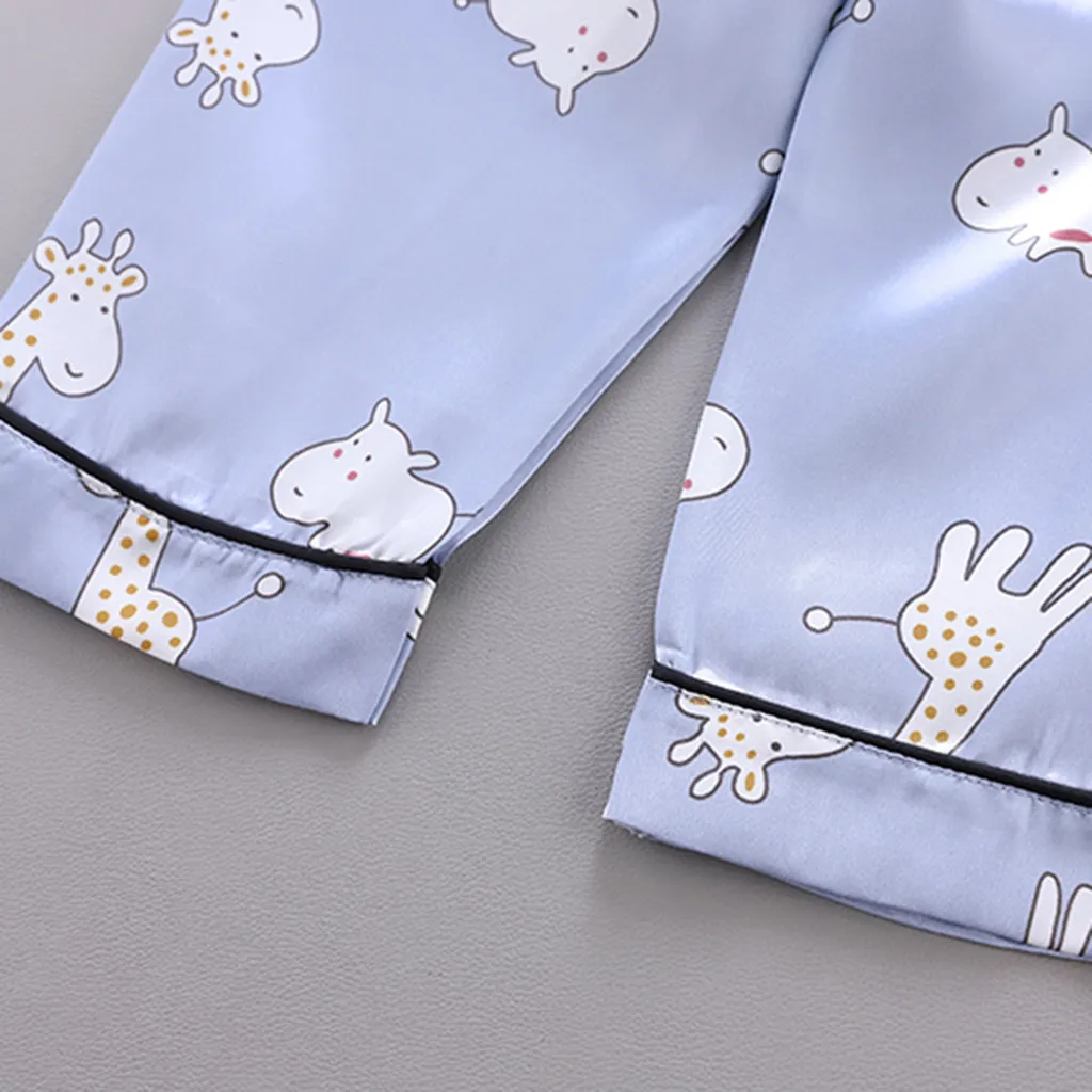 Пижама детская с коротким рукавом для мальчиков и девочек|Комплекты пижам| |