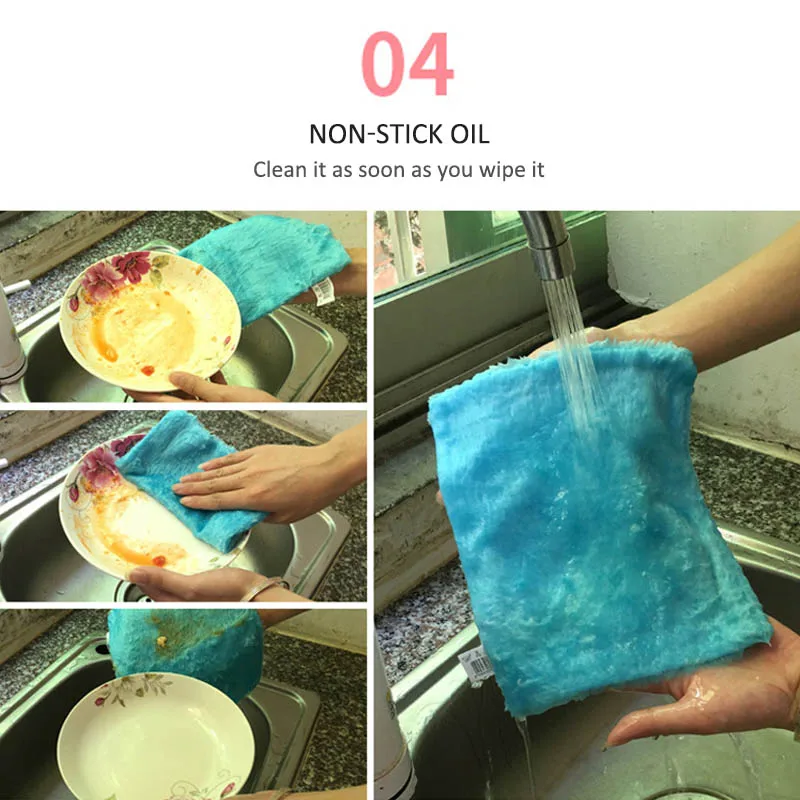 Ультра тонкая не замазученных супер Абсорбент микрофибры Кухня поставки