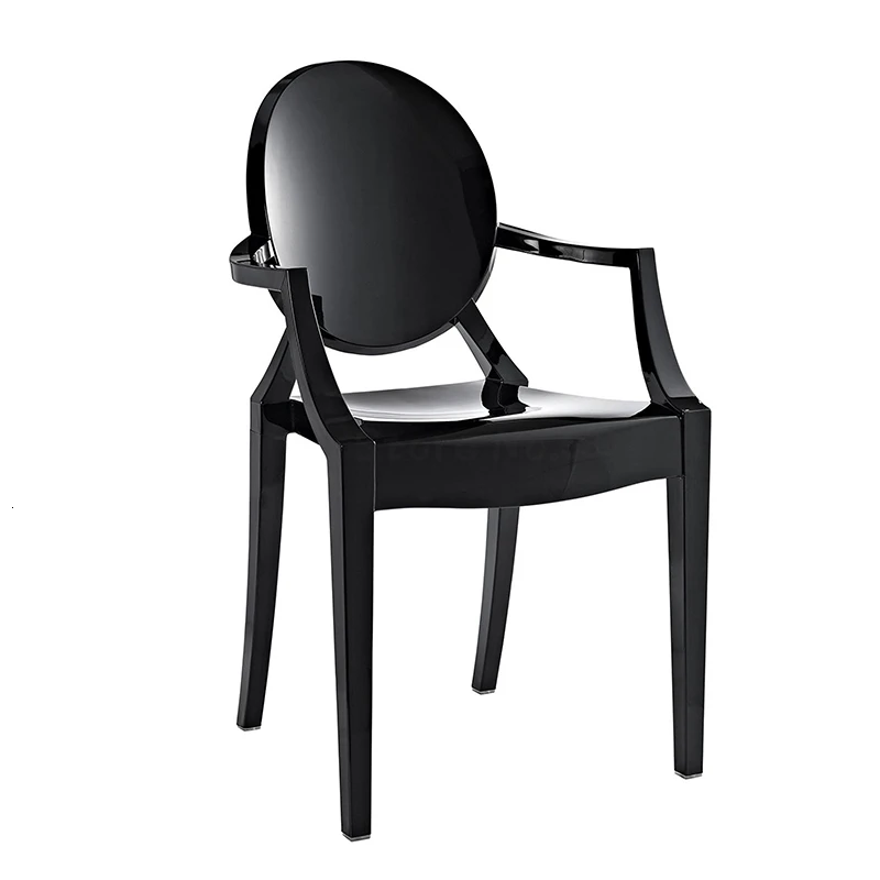 Стул призрака ins прозрачный обеденный креативный дизайнерский отель| |