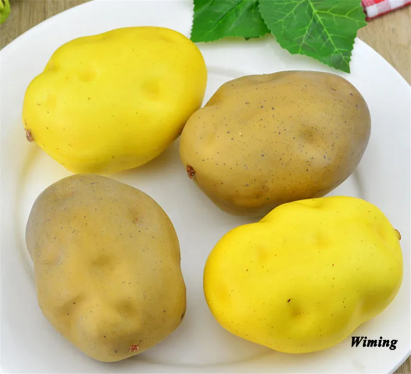 Имитация картофеля модель искусственные поддельные овощи для дома свадьба