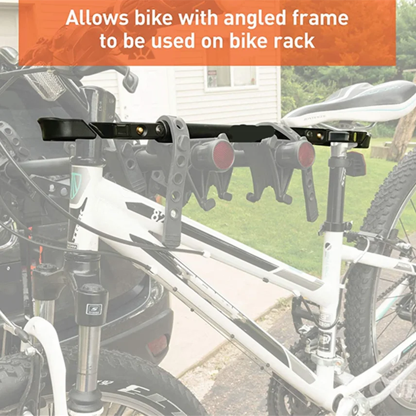 Capacity 15kg/33Lbs Bike Bicycle Top Tube Cross-bar Frame Adjustable Adapter for Y-Frame Kids Lady Car Rack or Home Storage | Автомобили и