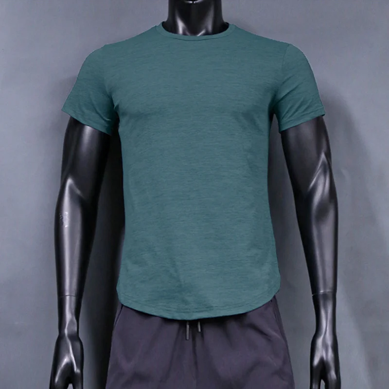

Summer quick drying sportswear running suit fitness training Casual Short Sleeve T-Shirt Multi color selection