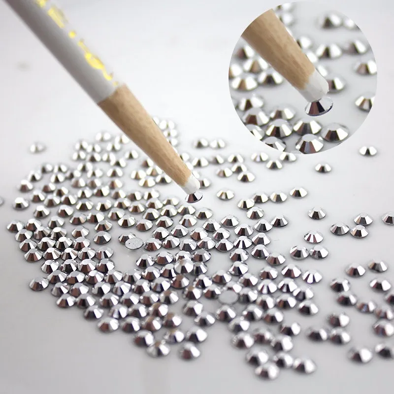 

Diamond painting accessories Wooden polka dot crayon point drills Painting drill bits Nail art rhinestones Gem picking tools
