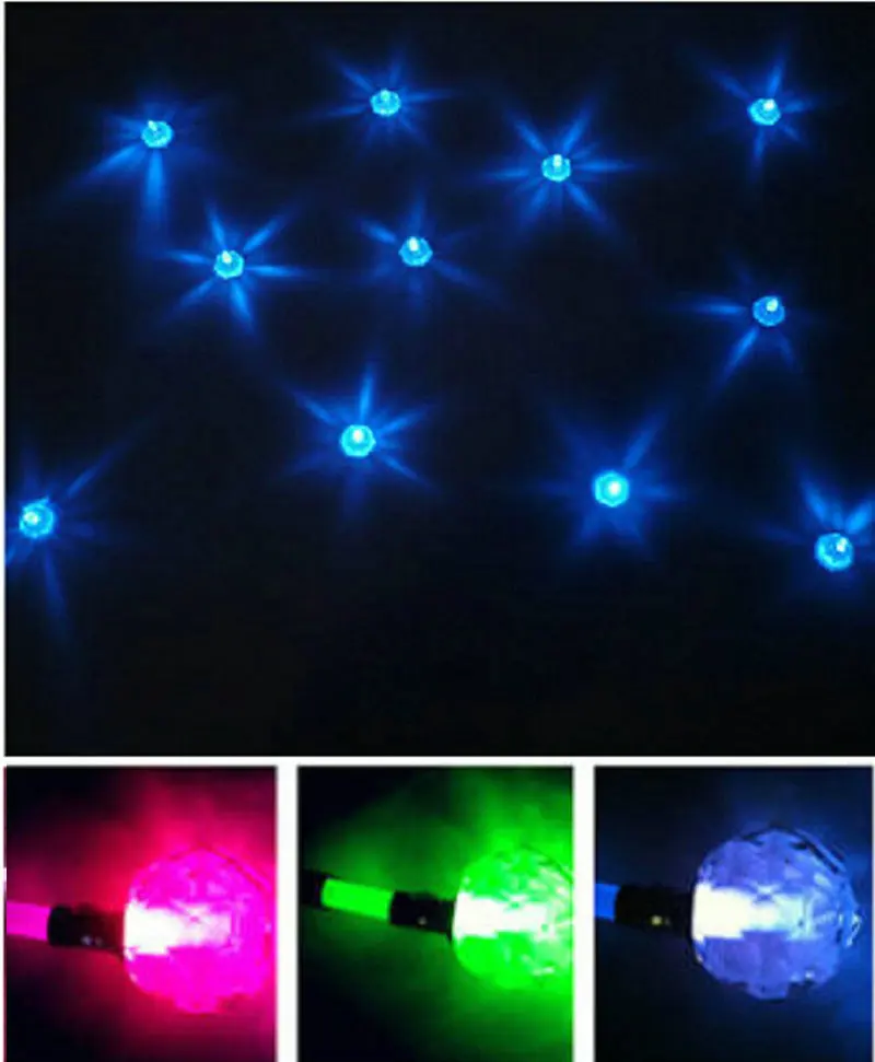 200 шт. 18 мм ананас светодиодный волоконно-оптический Хрустальный Светильник