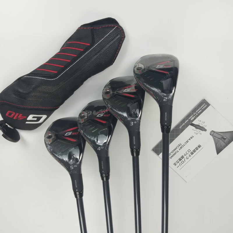 G410 Hybrid Golf Clubs Лофт 17/19/22/26 градусов R/S/SR графитовый Вал с крышкой головки|Клюшки для
