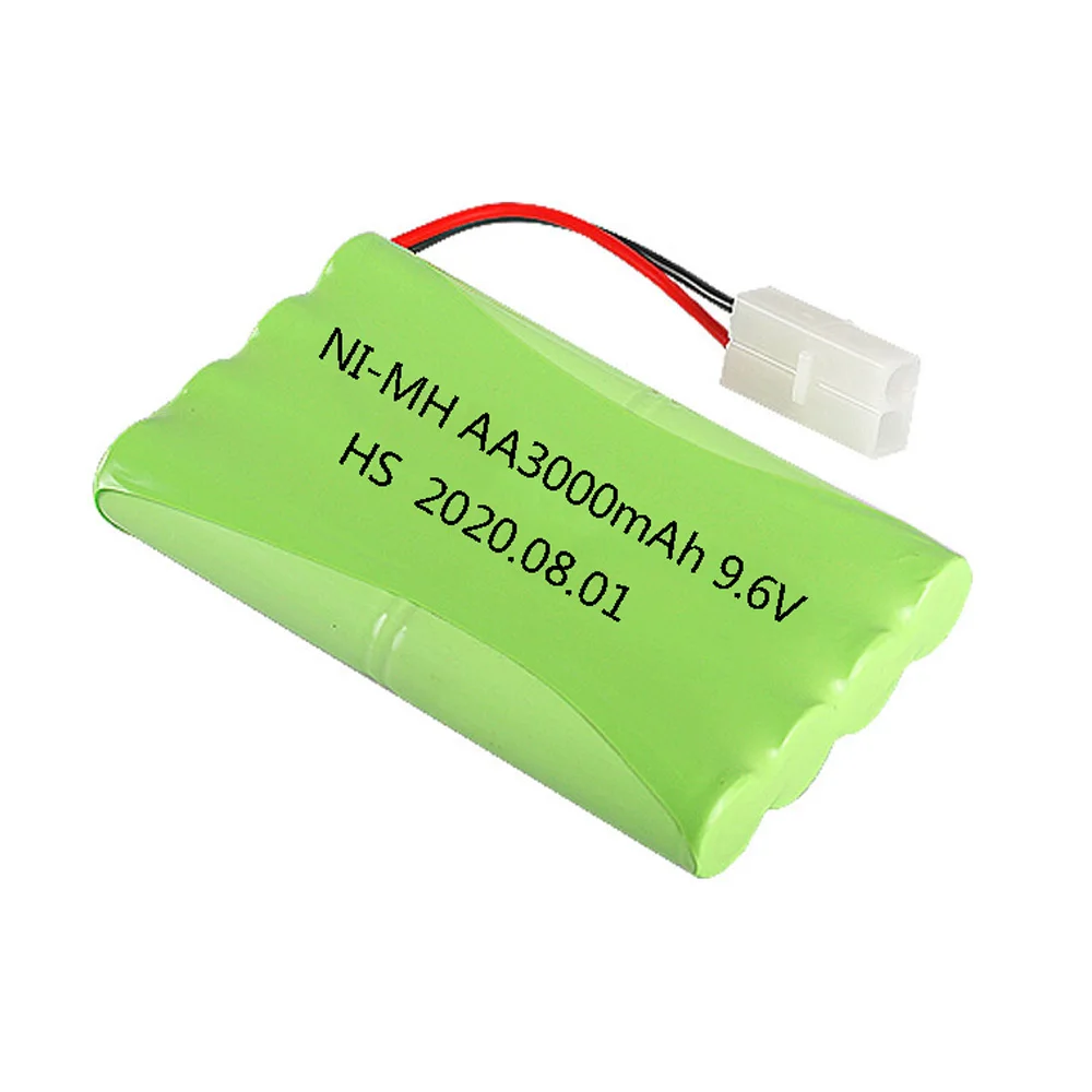 9 6 никель-металл-гидридный аккумулятор с напряжением Батарея штекером Tamiya для RC