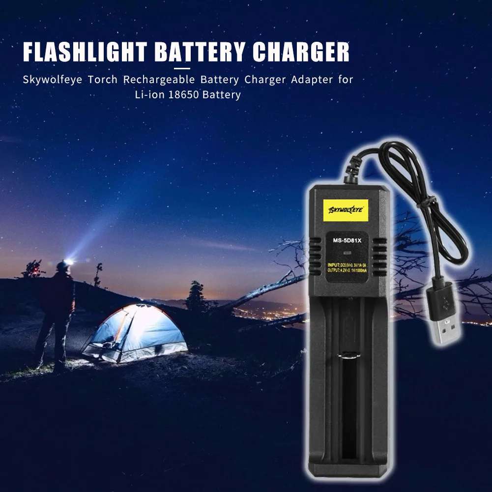 1 слот для Батарея USB Зарядное устройство адаптер светодиодный смарт ing