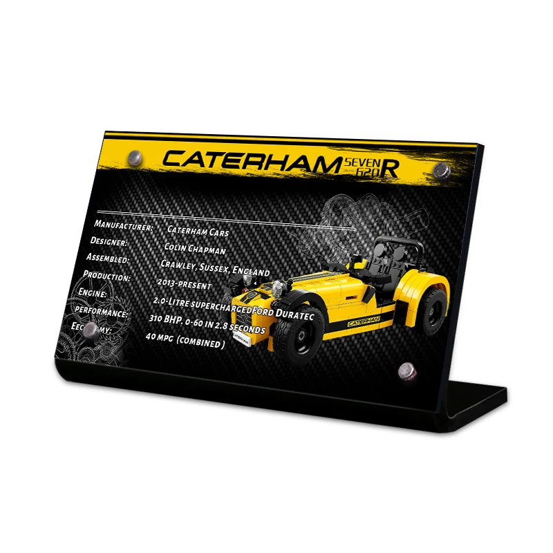 

Acrylic display stand brand for 21307