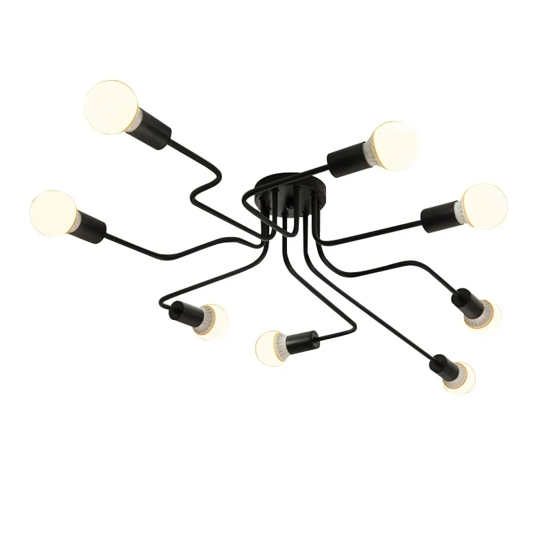 

Vintage Ceiling Lights Iron Personality Ceiling Lights for Living Room Bed Room Vintage Industrial Loft Creative Ceiling Lamps