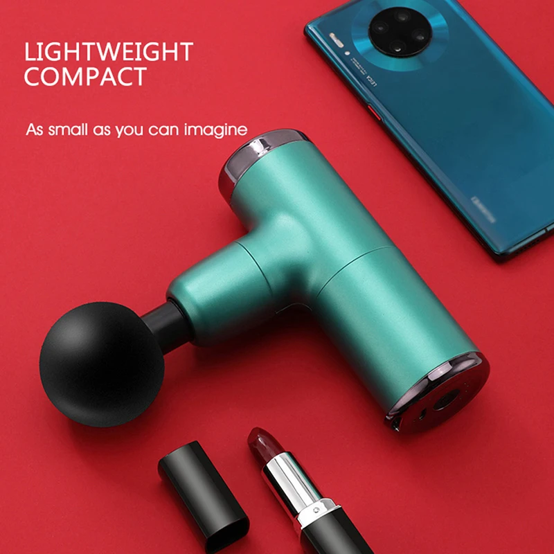

High frequency Massage gun muscle relax body relaxation Electric massager with portable bag fitness Gun Deep Tissu Percussion