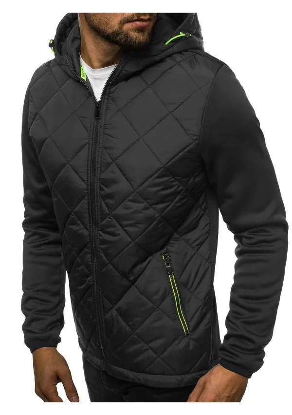 Новинка 2020 мужские Модные повседневные пальто на молнии с капюшоном кардиган