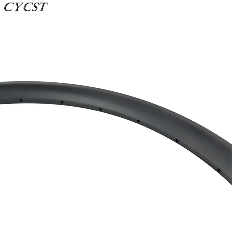 CYCST 29er 35x25 мм Асимметричные бескамерные карбоновые диски AM enduro mtb велосипедные диски 24H 28H 32H 36H 2,7 мм офсетные диски для горного велосипеда
