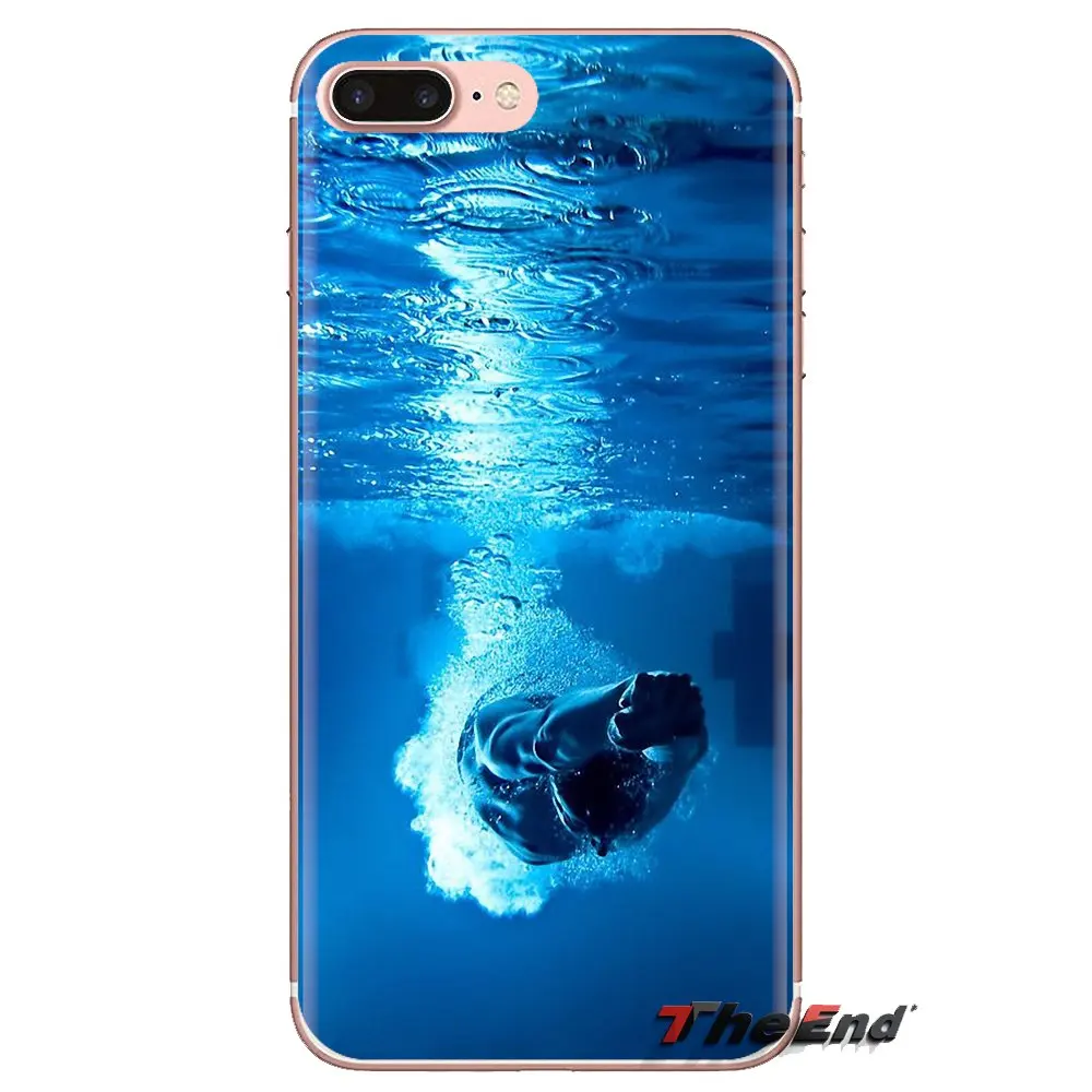 Soft Transparent Shell Covers Olympic diving Sport Poster For Xiaomi Redmi 4A S2 Note 3 3S 4 4X 5 Plus 6 7 6A Pro Pocophone F1 |