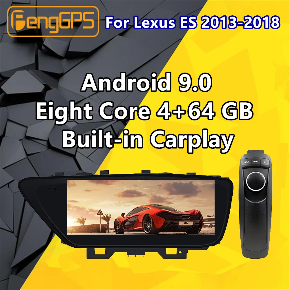 Автомобильный мультимедийный плеер для Lexus ES es350 ES200 ES300 ES300h ES250 Android 9 аудио радио