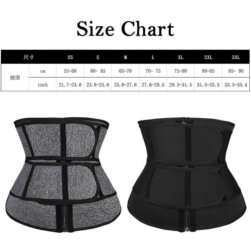 

Latex Slimming Waist Belt Tummy Control Body Shaper Waist Trainer Fitness Workout Sauna Sweat Girdles Women Binders And Shapers