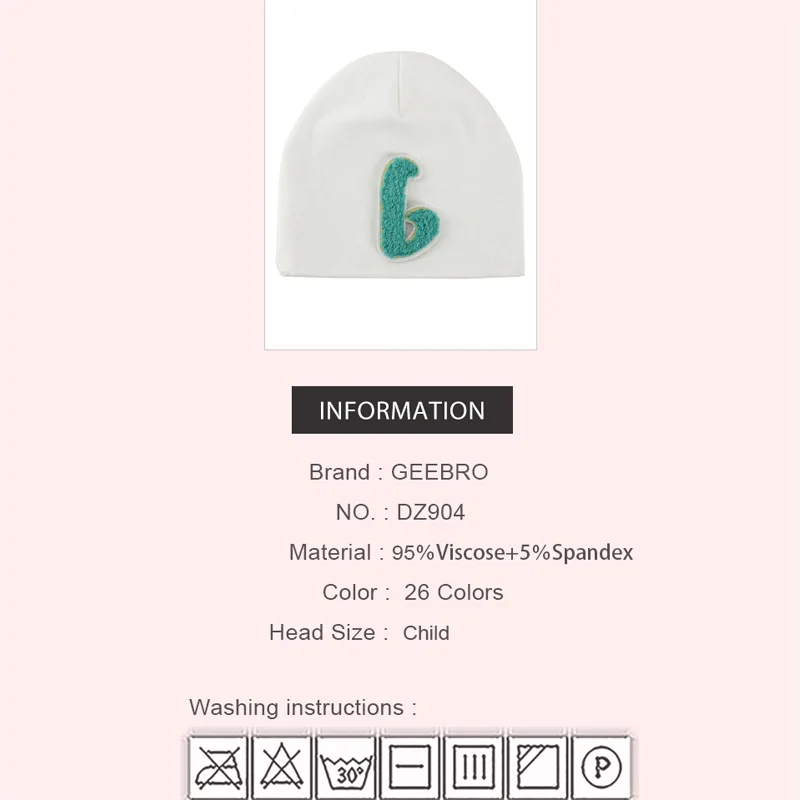 

Fashion Letter Beanie for boys and girls hats cotton kintted beanies hat unisex Beanies white beanie Hat