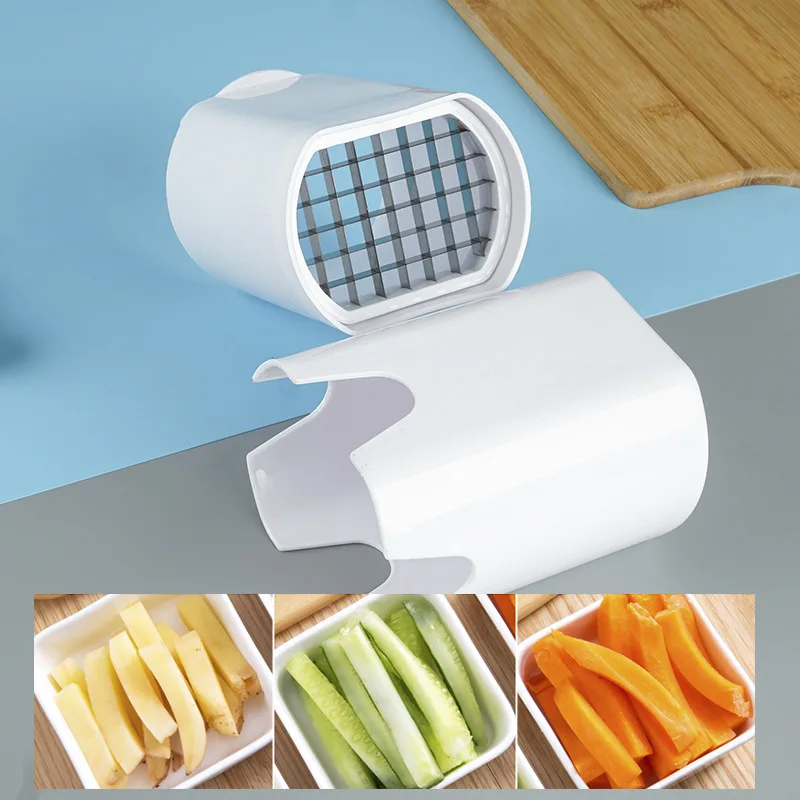 

Chips Vegetable Potato Slicer Cutters French Fry Cutter Chopper Chips Making Tool French Fries Potato Cutting Kitchen Gadgets