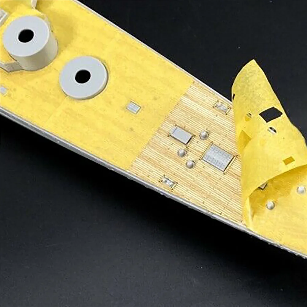 For 1/350 Trumpeter 05348 Masking Sheet Wooden Deck Fiume Heavy Cruiser Model Accessories
