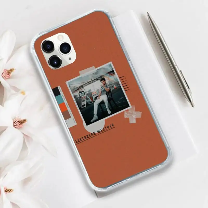 

Niall Horan Heartbreak weather Phone Case Transparent for iPhone 11 12 mini pro XS MAX 8 7 6 6S Plus X 5S SE 2020 XR