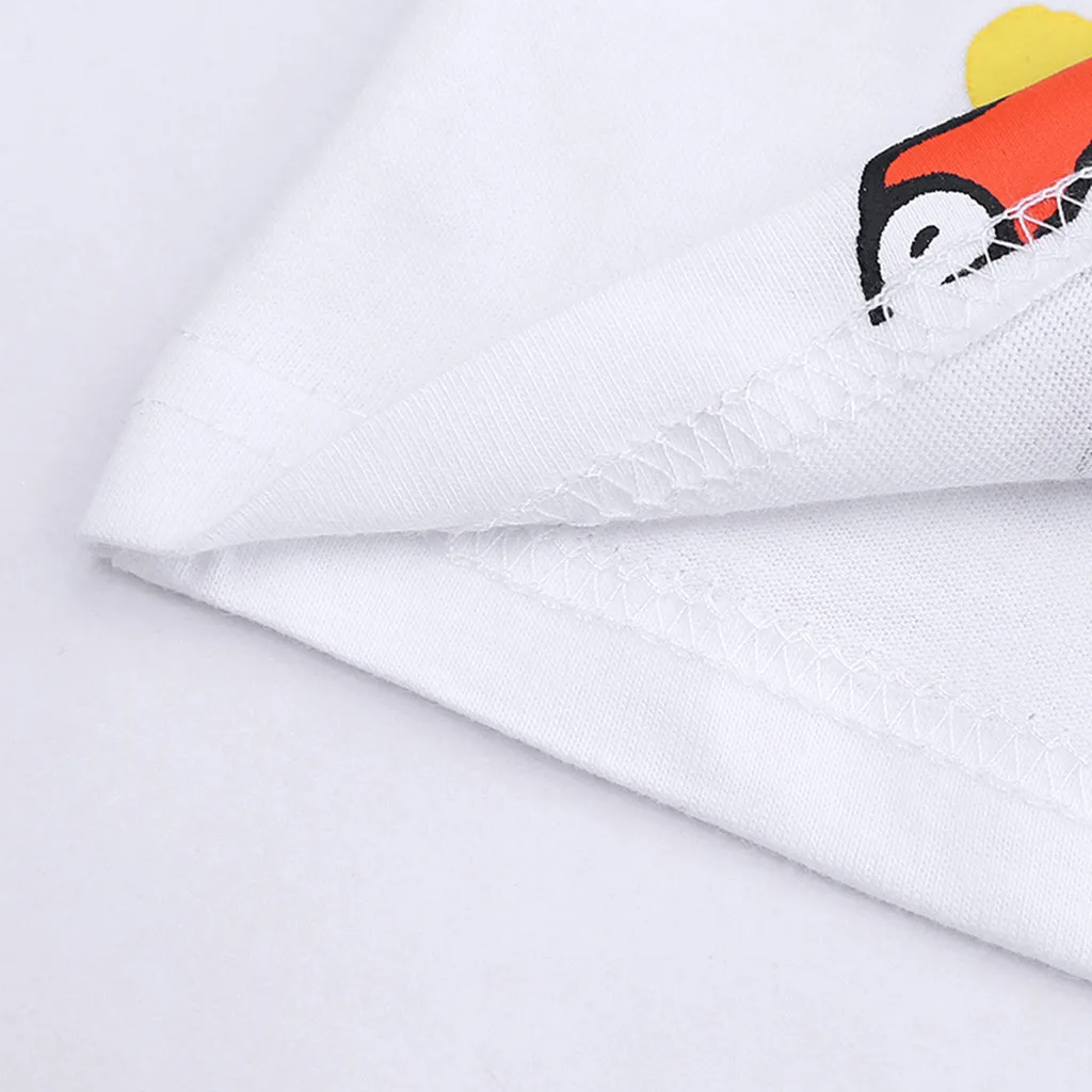 Футболка для маленьких мальчиков с коротким рукавом и мультипликационным