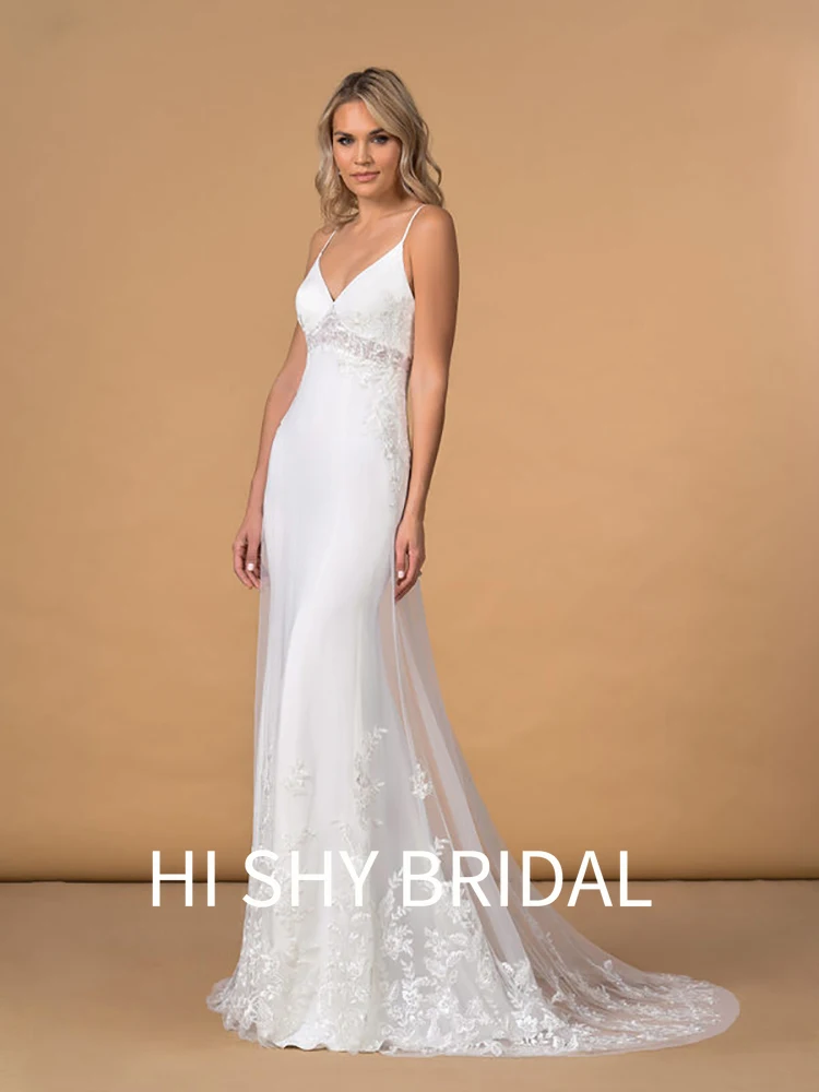 

Hi Shy Bridal 2021 New Luxury Lace Wedding Dresses Suitable for Every Bride Free Tailored Plus Size and Free Shipping