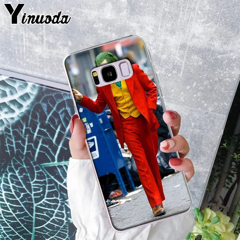 Yinuoda Джокер кино аксессуары для телефона чехол для samsung S9 S9 плюс S10 S6 S6edge S10plus S7 S7edge S8 S8plus