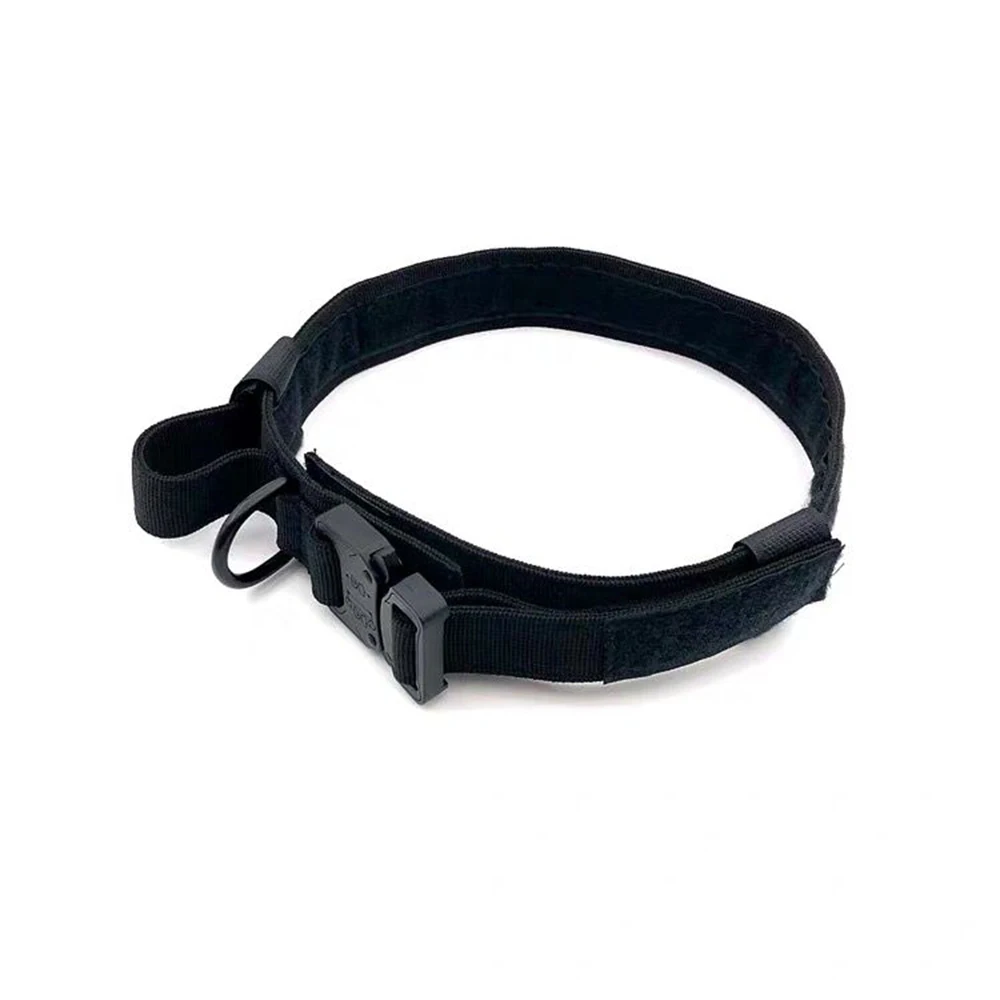 Нейлоновый ошейник для собак Регулируемый военный тактический тренировочный