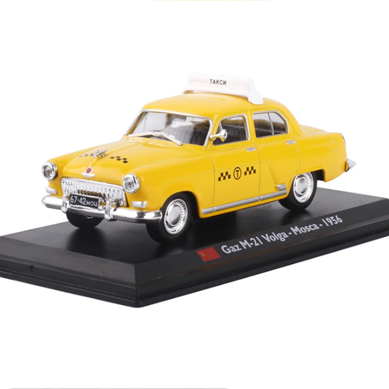 1:43 статическая модель 1956 Московского такси литая под давлением классическая