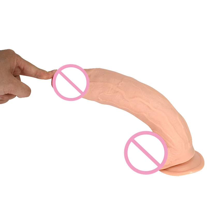 Огромный фаллоимитатор супер большой член Анальная пробка реалистичный пенис