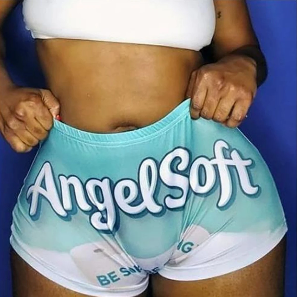 

Шорты женские дышащие с градиентным цветом, популярные штаны с принтом надписи, уличные повседневные короткие брюки для фитнеса и спортзал...